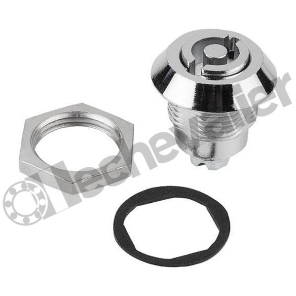 K0524.181 VERROU 1/4 TOUR DE SEC. ZINC CLE
