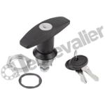 K0526.2183 VERROUS QUART DE TOUR ZINC POIGNEE