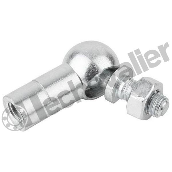 K0734.100601 EMBOUT A ROTULE M06, FORME:C ACIER,