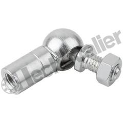 K0734.080511 EMBOUT A ROTULE M05, FORME:CS ACIER
