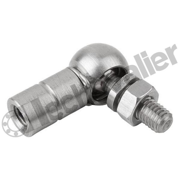 K0734.080521 EMBOUT A ROTULE M05, FORME:CS ACIER