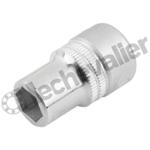 K1361.1112 DOUILLE,AC.A OUTILS CHROME,SW=11 D1