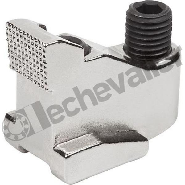 K1412.1622 BRIDE PR RAINURES EN T D=M16 ACIER