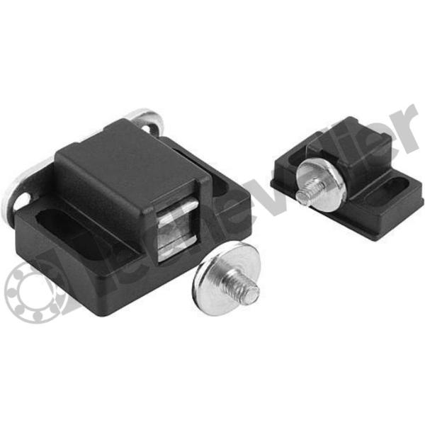 K1295.28402 FERMETURE MAGNETIQUE POLYAMIDE,NOIR