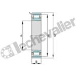 N1008-K-M1-SP ROULEMENT FAG