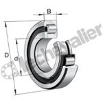 NJ2222EMAC4 ROULEMENT 110X200X53 TIMKEN