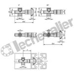 K1035.1000 FIXATION STANDARD CENTRAL, TYPE B