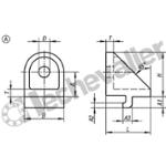 K1049.08 EQUERRE D'ASSEMBLAGE 36X32X36, FORM