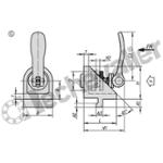 K1049.0615 EQUERRE D'ASSEMBLAGE AVEC MODULE EX