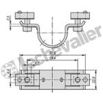K1998.3008 SCHELLE, TYPE I, P=30 ACIER