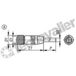 K1482.1215X10000 CONNECTEUR A BORNES A VIS BLINDE
