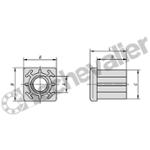 K0430.103020 BOUCHON A INSERT TARAUDE POUR TUBE