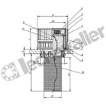 K0470.706020 TUBE DE REMPLISSAGE M60x2 THERMOPLA