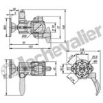 K1510.3000 SUPPORT D'ECRAN COMPACT