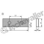 K0598.1253 MACHOIRE POUR BRIDE DE CENTRAGE