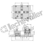 K1837.250 MANDRIN STATIONNAIRE A 4 M MIT
