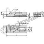 K0853.92112022 MINI CRAMPON HAUT REGLABLE DEGAGE