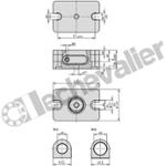 K1123.1605050 MOD.SERRAGE MANUEL UNILOCK 125X50
