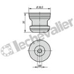 K1010.040 TENON DE PROTECTION POUR MODULES