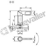 K0348.040410 DOIGT INDEXAGE VERR. M10, FORME:A A