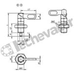 K1284.2050410 DOIGT INDEXAGE VERR.AVEC BUTEE M10