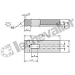 K0001.12 BRIDE DE SERRAGE COULISSANT 80X32X2