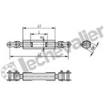 K1656.40066 TENDEUR F3=40 L=66 ACIER