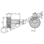 K0025.12 EXCENTRIQUE DE BRIDAGE BAGUE A CRAN