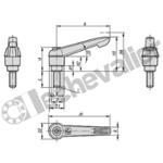 K0270.12208144X20 MANETTE INDEXABLE ANTIBACTERIEN TA.