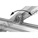 K1050.06 EQUERRE ARTICULEE 27X24X27, TYPE I
