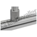 K1981.301 T-VERBINDER  30 F.NUT 8 AVEC TAQUET