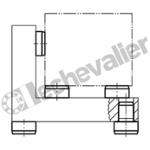 K0292.081 TETE D'APPUI D1=16 ACIER A OUTILS,