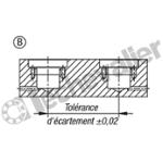 K1219.212 BROCHE PNEUMATIQUE D1=40 D=12 D2=24