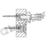 K1842.1206160 DOUILLE FUR ZUSTANDSSENSOR, M16, D=