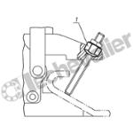 K0664.10 ECROU A BOUT PLAT M10 ACIER