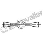 K0179.1208X65 BROCHE D=8, FORME:A ACIER INOX., CO