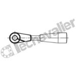 K0376.1012 MOYEU DE SERRAGE M10 ACIER DE TRAIT