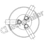 K0385.10102 INSERT PICOT ET INS LISSE ROND D2=1