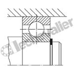 K1938.030400 CIRCLIPS POUR ARBRES DIN471, D1=3 A