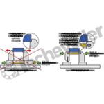 K0947.480 BROCHE RALLONGE + ECROU DE LIAISON