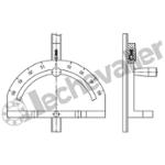 K1277.123016 POUSSOIR GELULE ARRONDI,FORME:A SS
