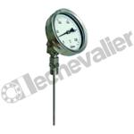204010 THERMO. TT INOX D100 - 400°C 1/2 - 150X6mm ORIENTABLE - CITEC
