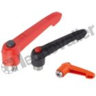 MANETTE EN PLASTIQUE AVEC BOUTON PRESSION